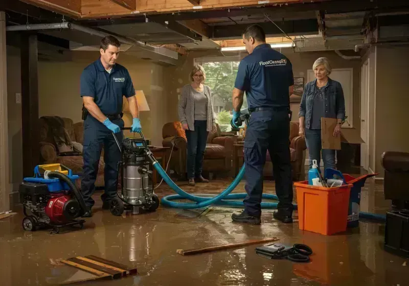 Basement Water Extraction and Removal Techniques process in Oceana, WV